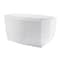 Aqua Eden 51.19 L, 29.5 W, Glossy White, Acrylic VTSQ513024 - alternate 5